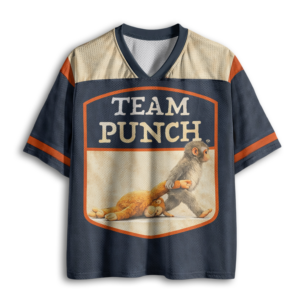 Baddiecat Punch Monkey Mesh Jersey