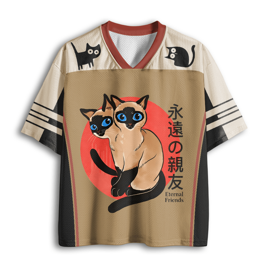 Baddiecat SIAM CATS Mesh Jersey