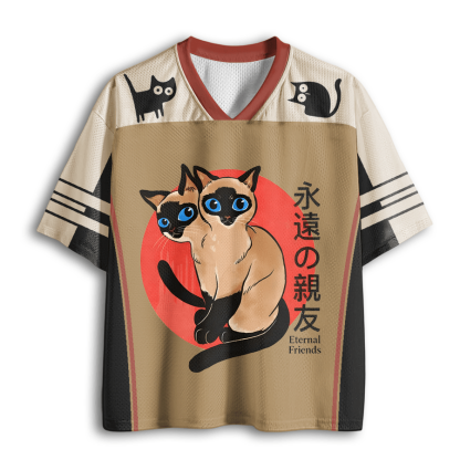 Baddiecat SIAM CATS Mesh Jersey