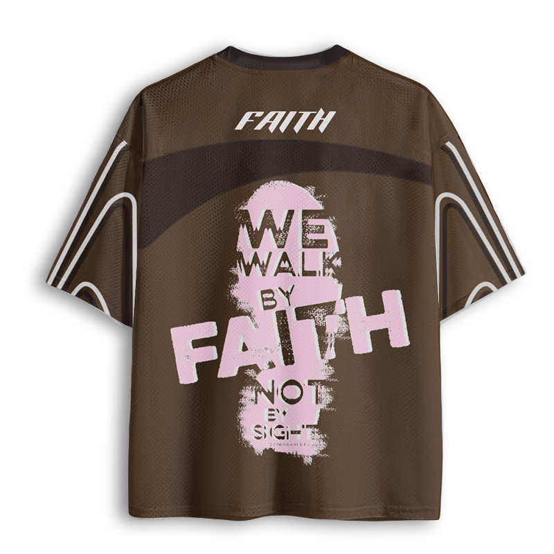Baddiecat Jesus Christian Faith Mesh Jersey
