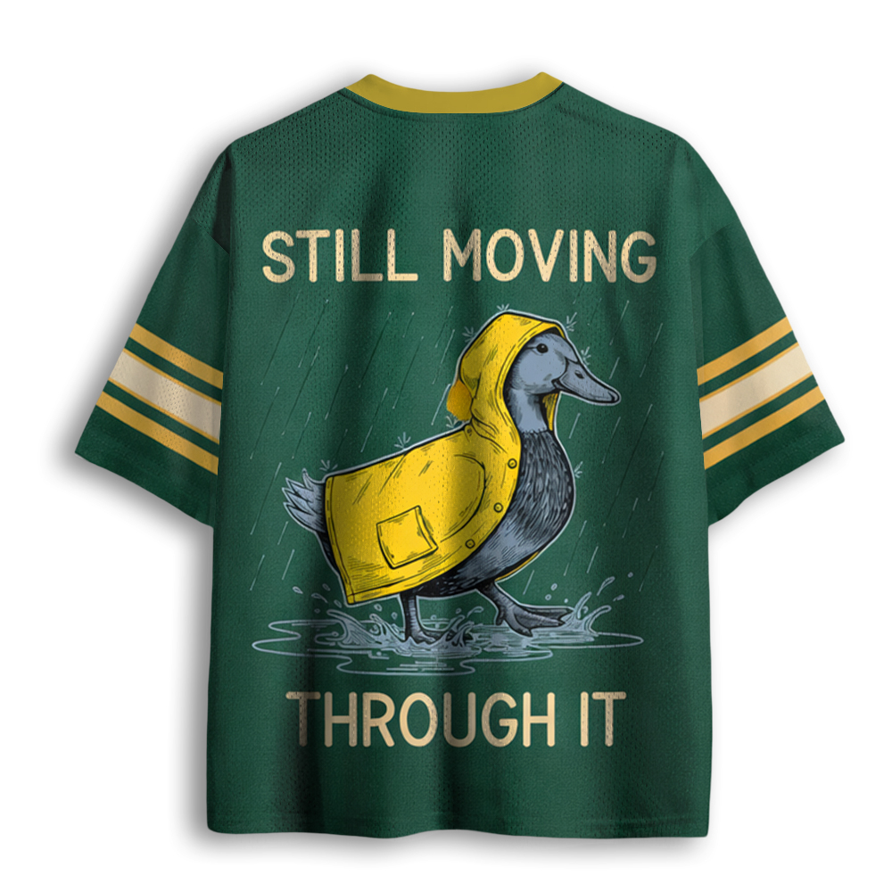 Baddiecat Mental Health Still Moving Mesh Jersey