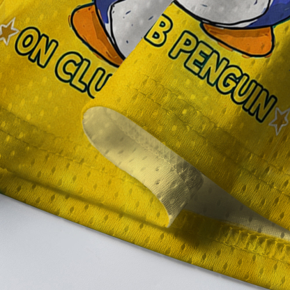 Baddiecat I Peaked On Club Penguin Mesh Jersey