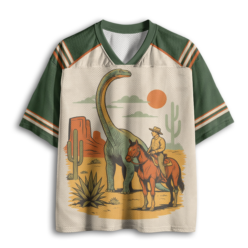 Baddiecat Western Cowboy Mesh Jersey