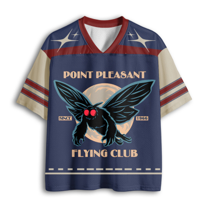 Baddiecat Mysterious Moth Fun Premium Mesh Jersey