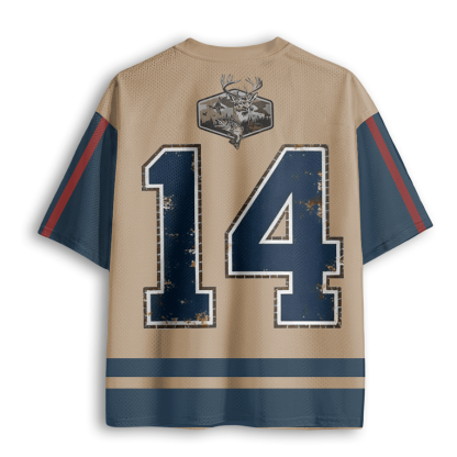 Baddiecat Deer Duck Fishing Mesh Jersey