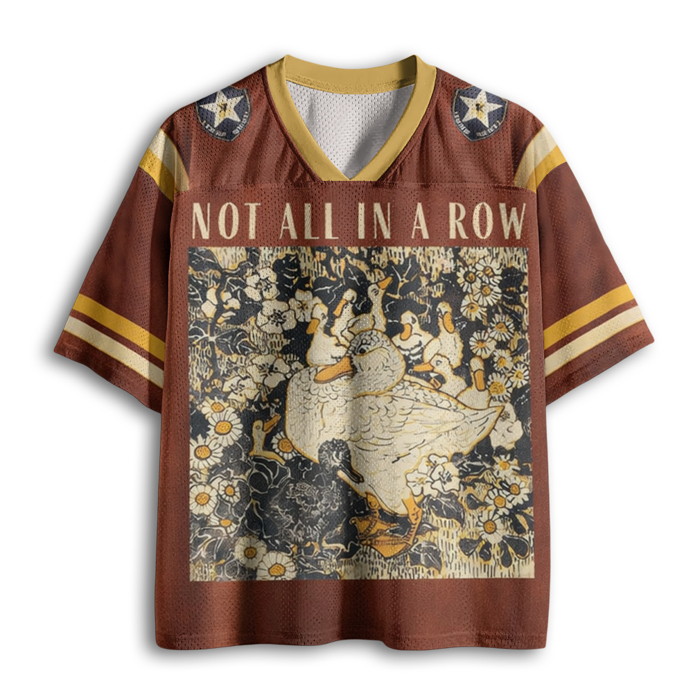 Baddiecat Ducks Not In A Row Mesh Jersey