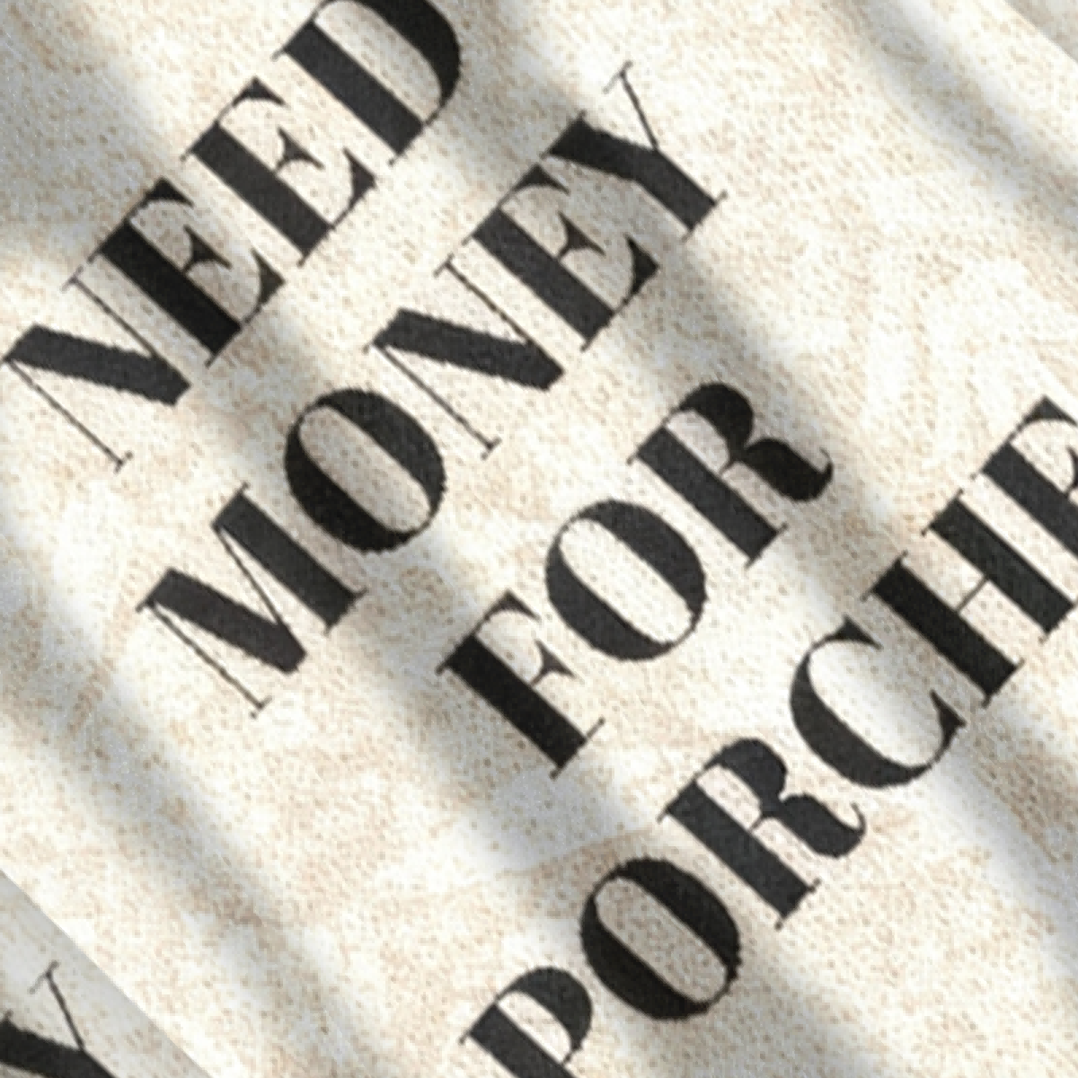 Baddiecat Need Money For Porche Christmas Ugly Sweatshirt