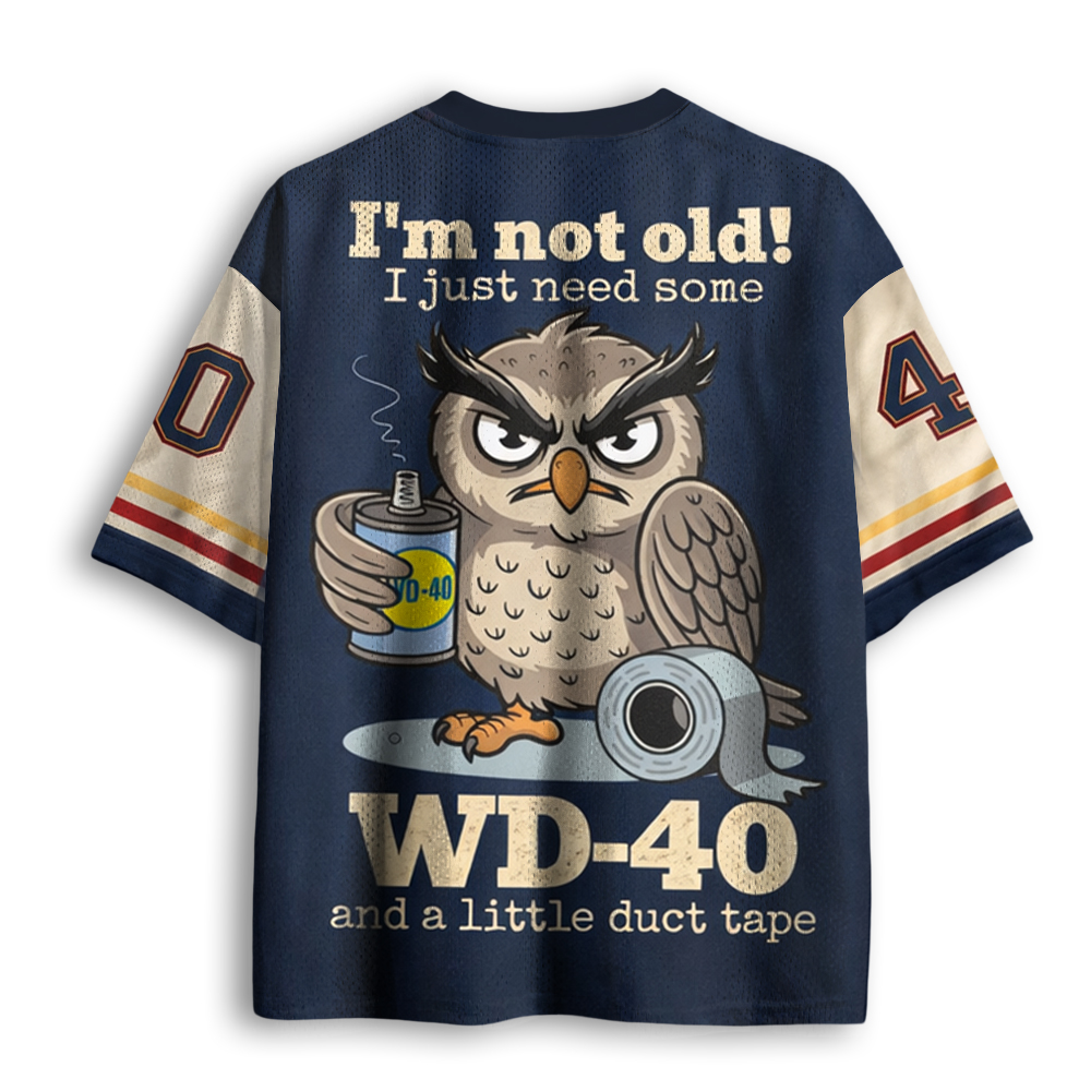 Baddiecat I'm Not Old Mesh Jersey