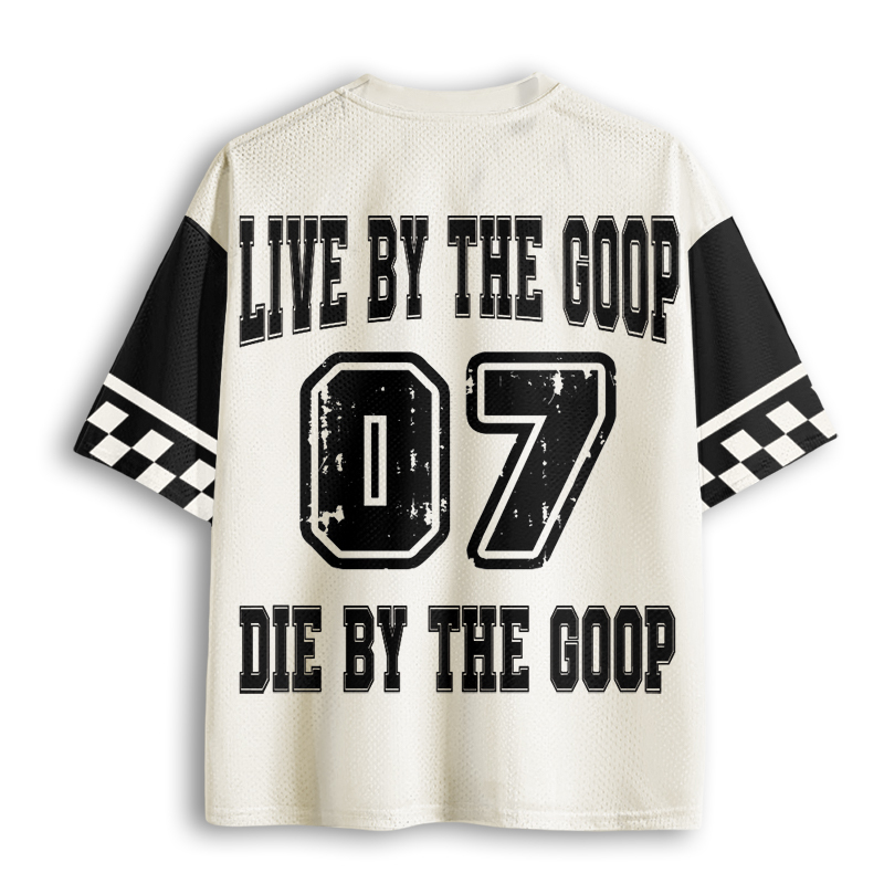 Baddiecat LIve By The Goop Die By The Goop Mesh Jersey