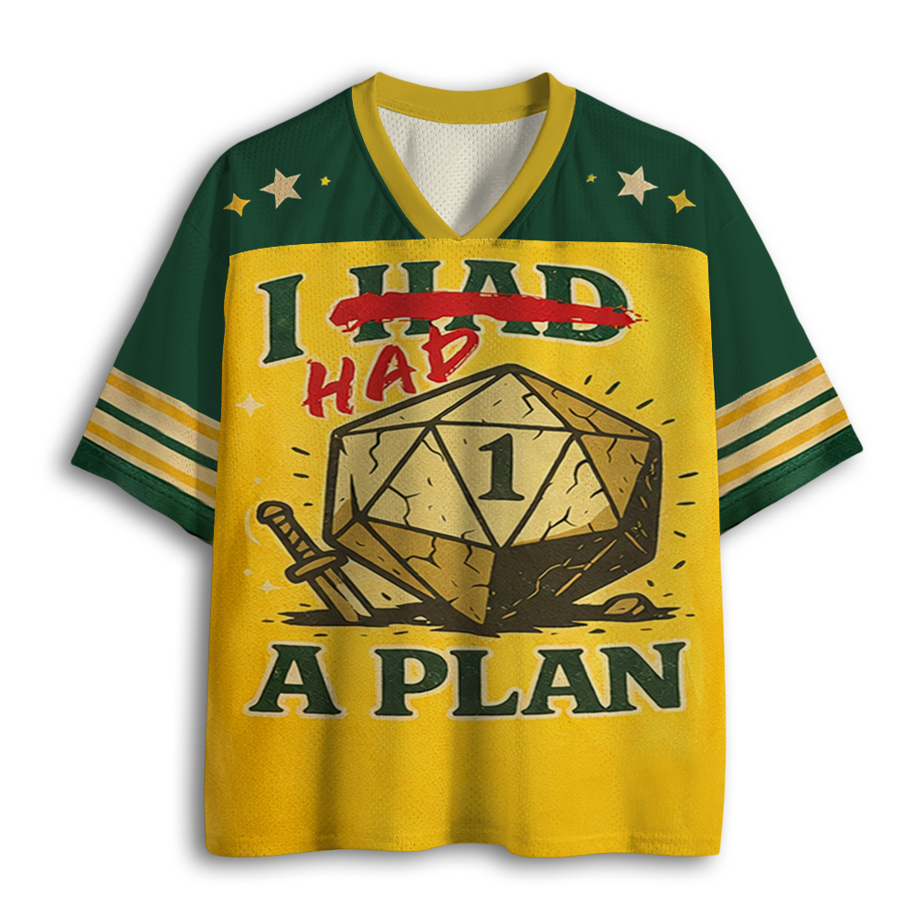 Baddiecat Funny Dungeons And Dragons Roleplay Mesh Jersey