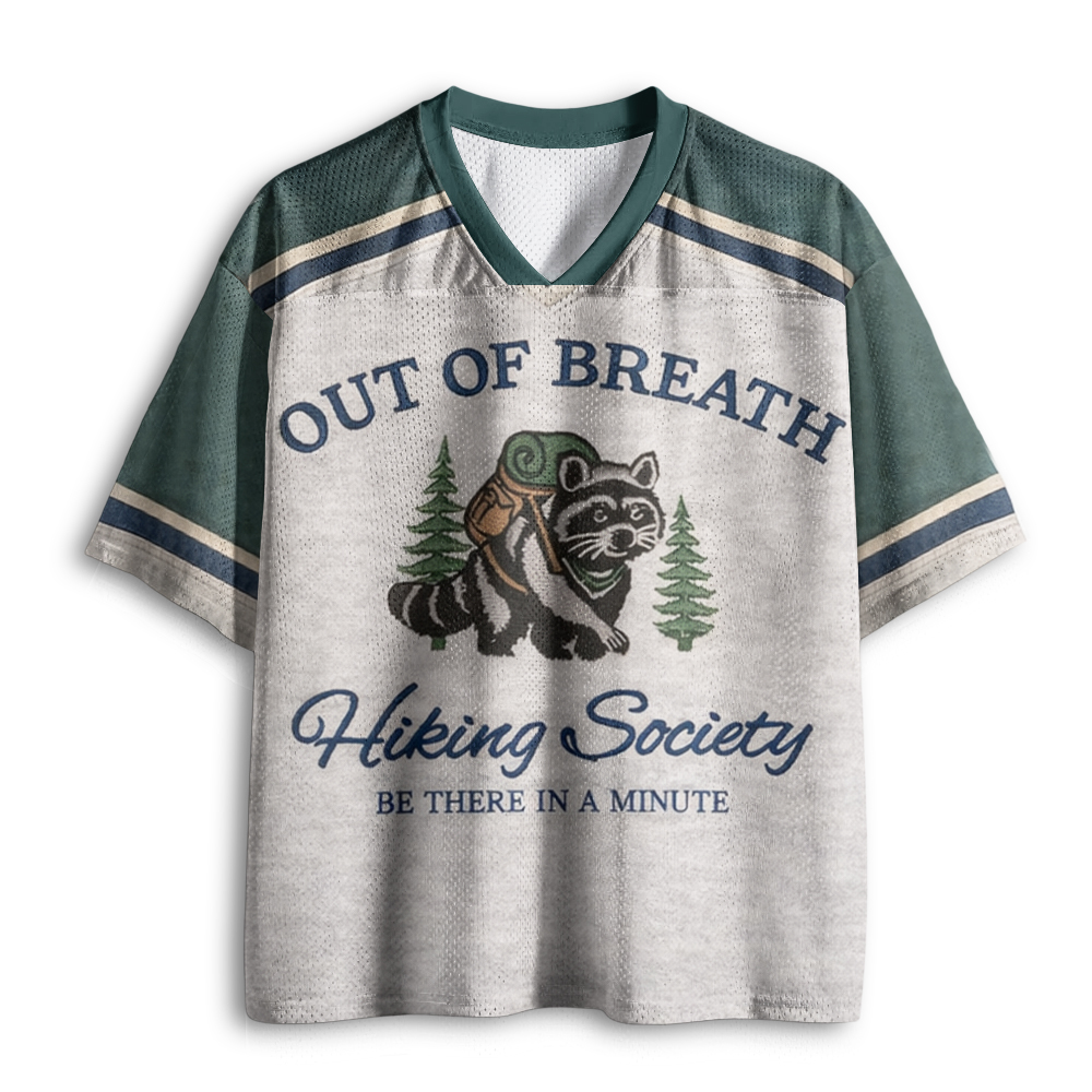 Baddiecat Hiking Out Of Breath Mesh Jersey