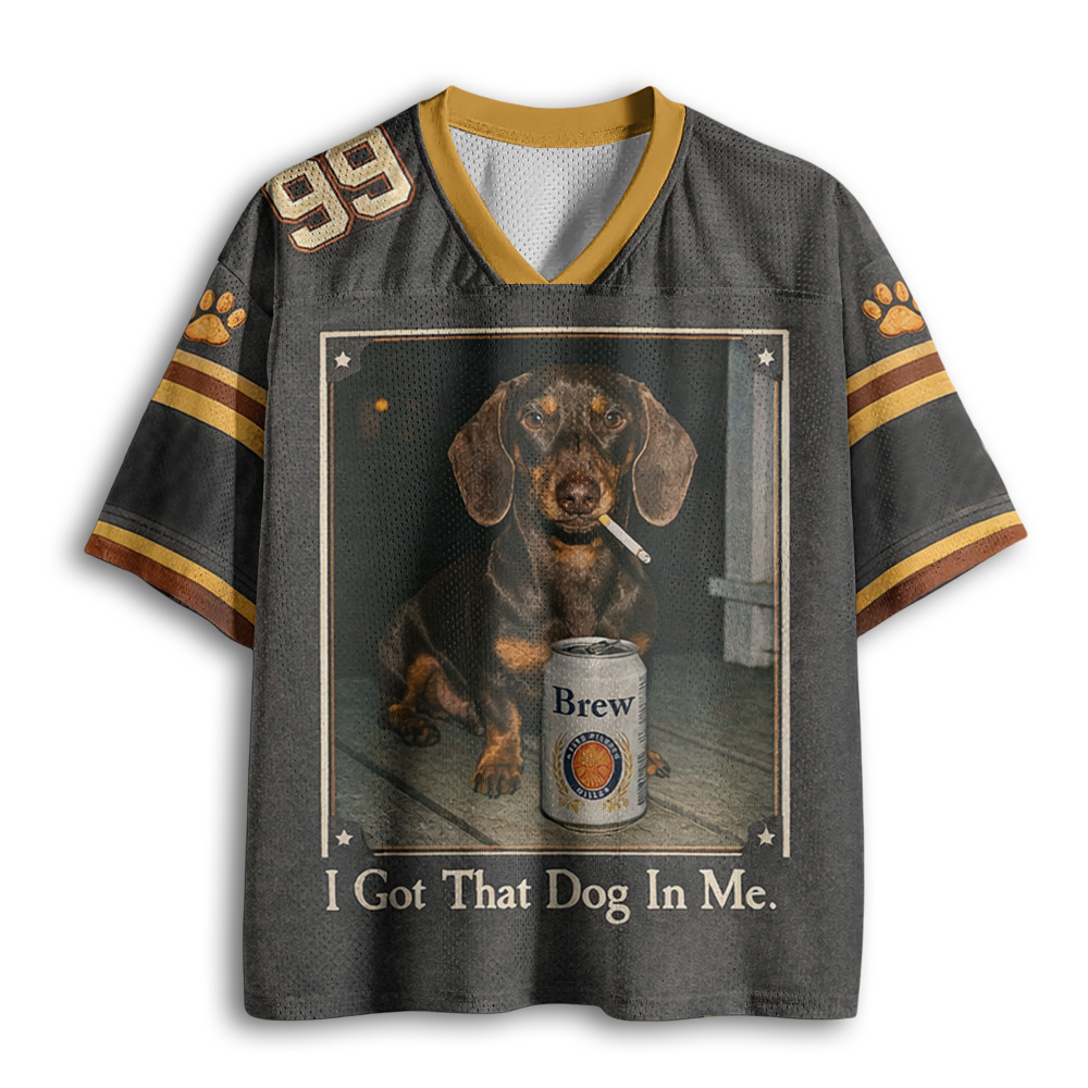 Baddiecat I Got That Dog In Me Mesh Jersey
