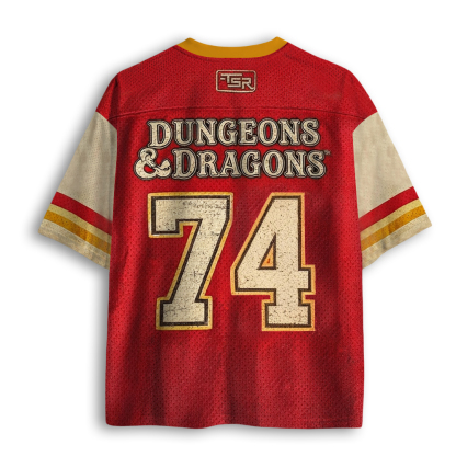 Baddiecat Dungeon Dragon 1974 Mesh Jersey