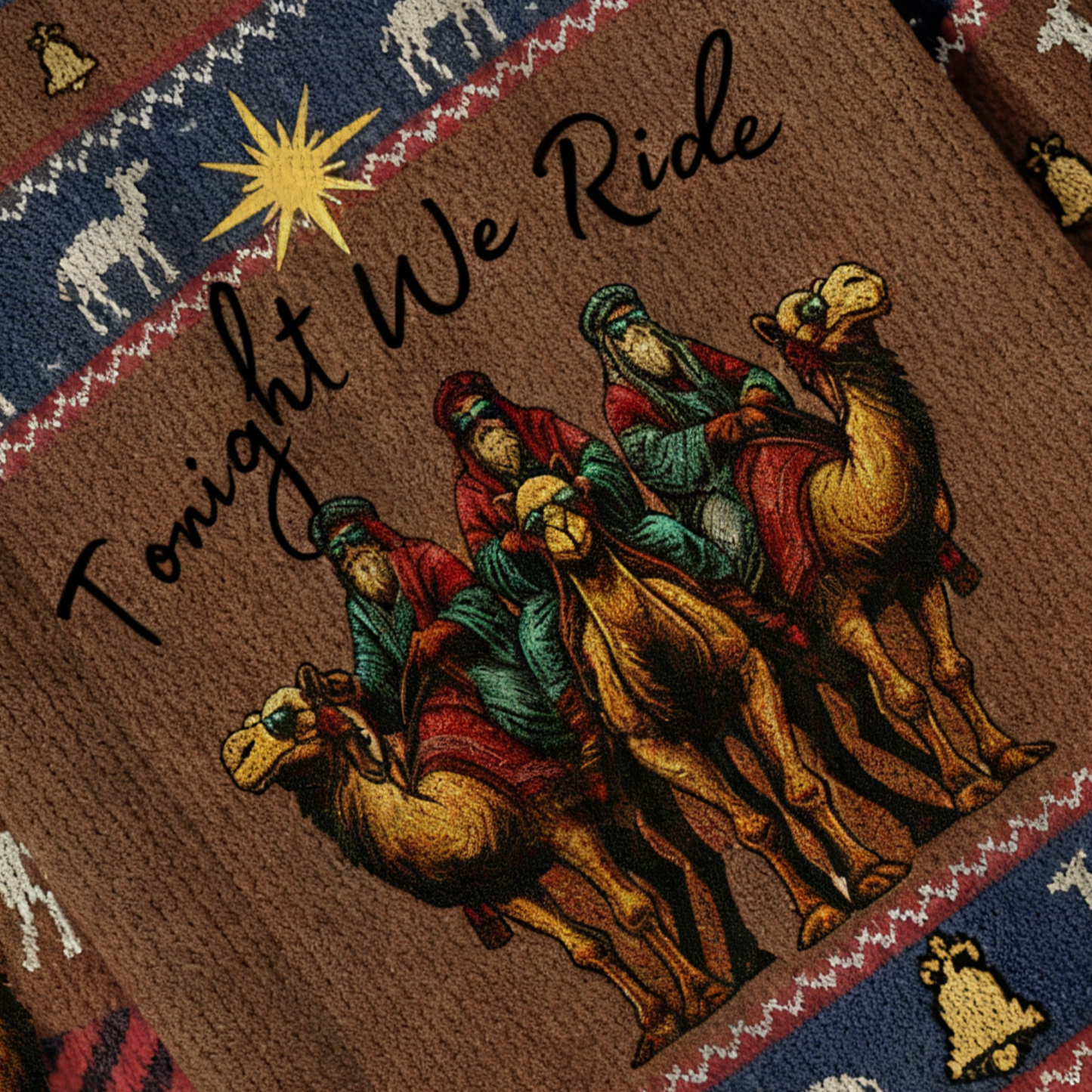 Baddiecat Tonight We Ride Christmas Ugly Sweatshirt