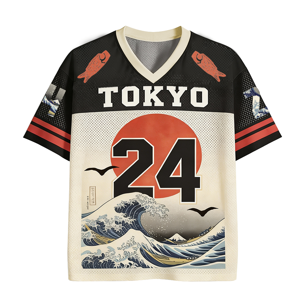 Baddiecat Japanese Style Tokyo Mesh Jersey