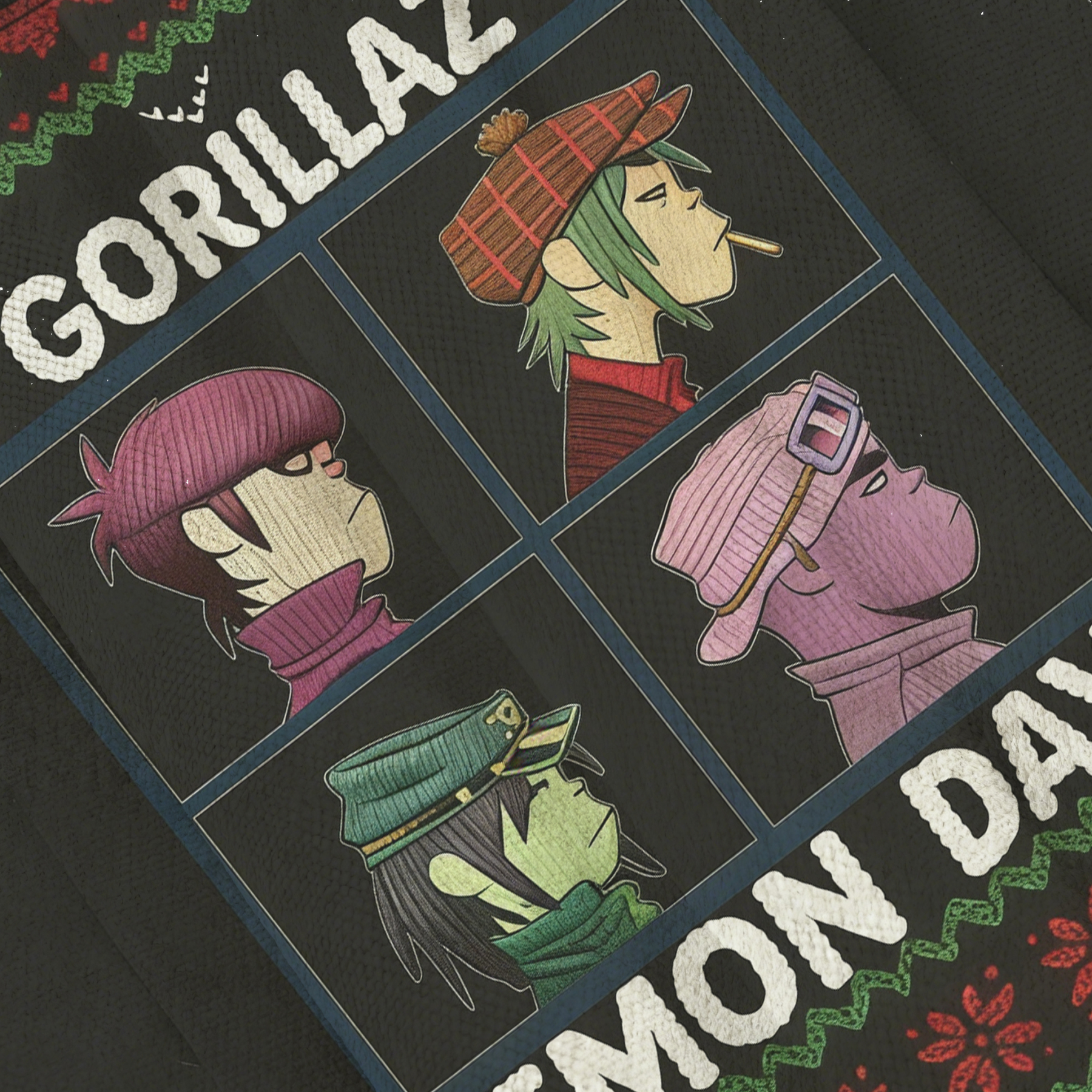 Baddiecat Gorillaz Demon Days Ugly Sweatshirt