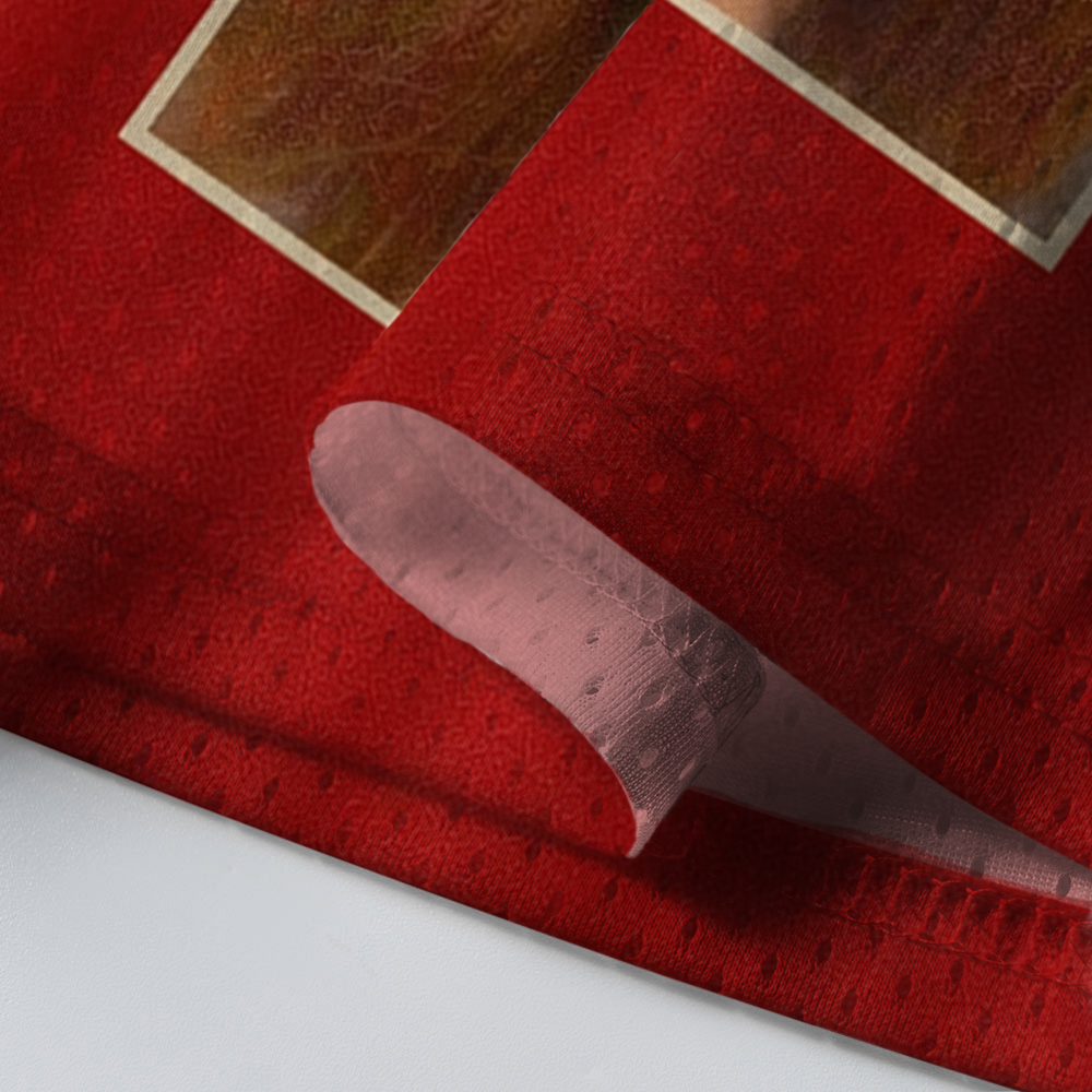 Baddiecat Funny Doll Face Mesh Jersey