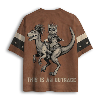 Baddiecat This Is An Outrage Mesh Jersey