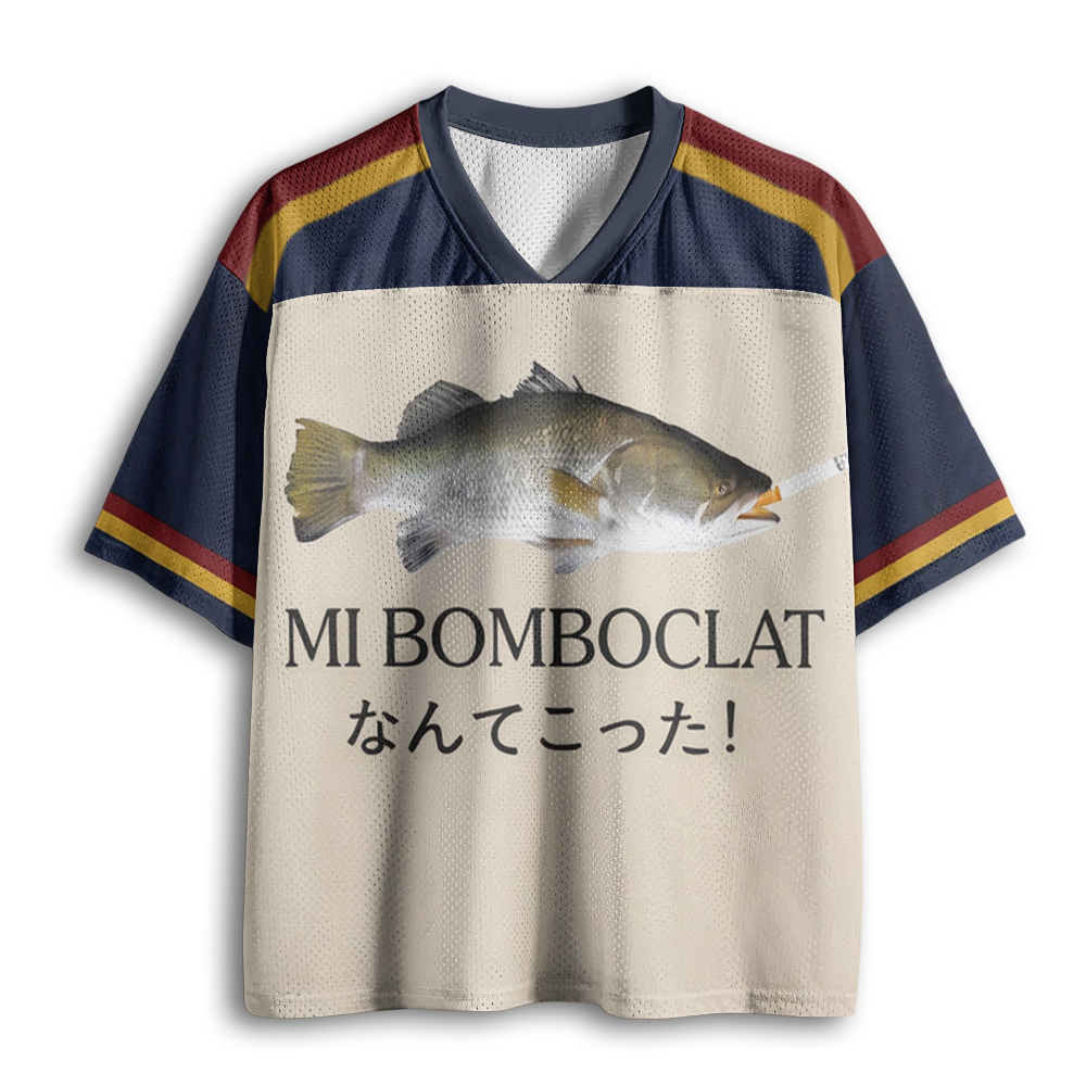 Baddiecat Amazing Fish Mesh Jersey