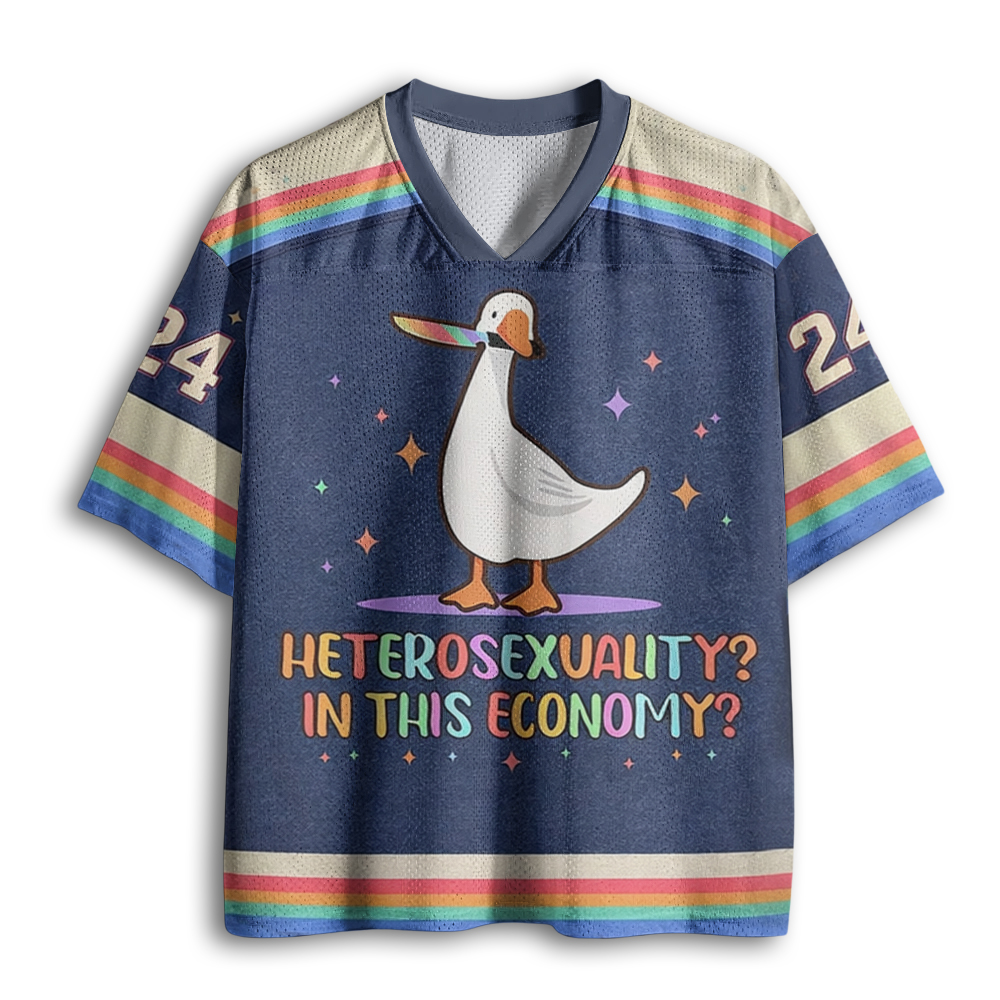 Baddiecat Heterosexuality In This Economy Mesh Jersey
