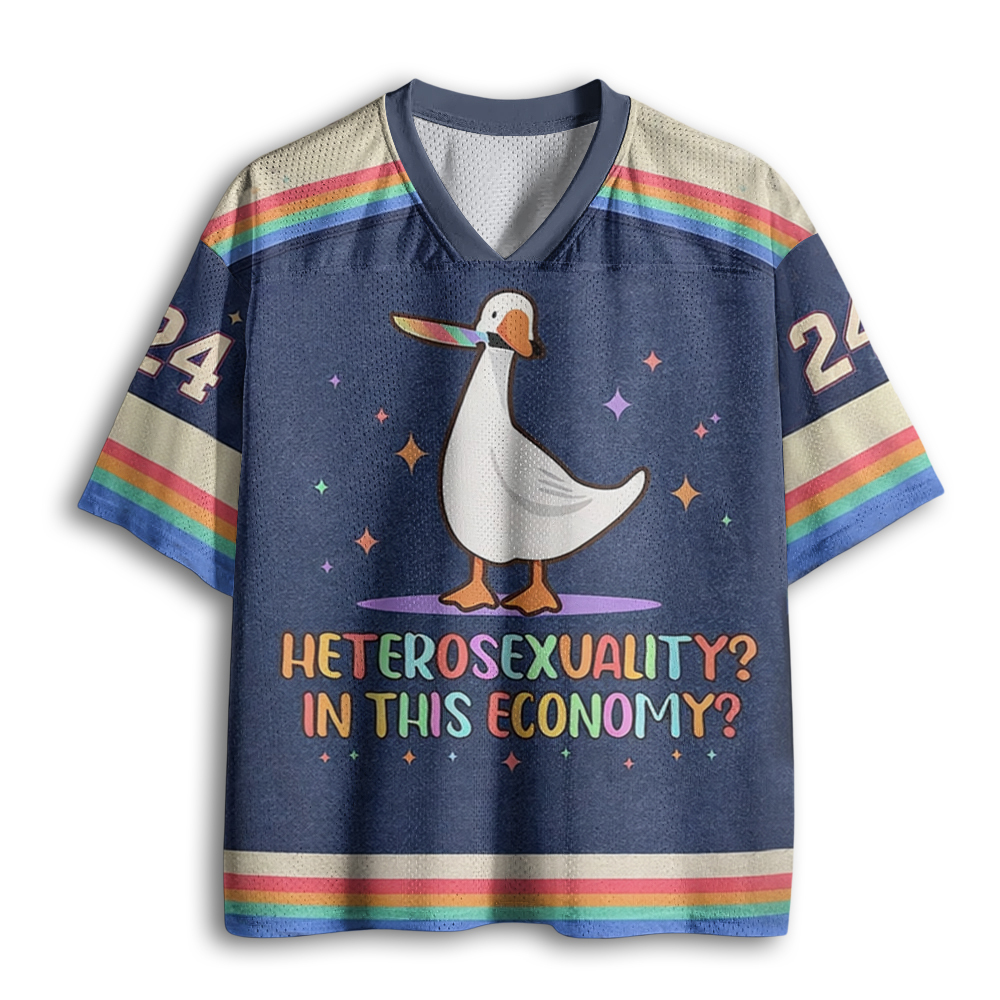 Baddiecat Heterosexuality In This Economy Mesh Jersey