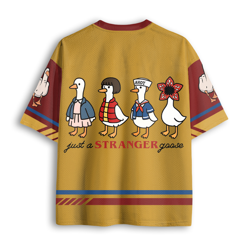 Baddiecat Just A Stranger Goose Mesh Jersey