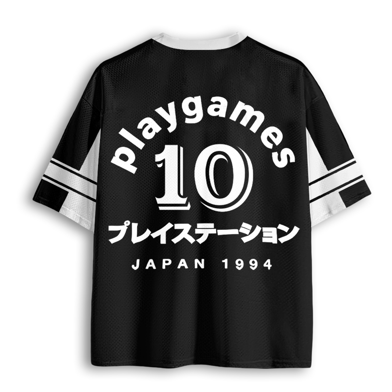 Baddiecat Play Games Japan 1994 Mesh Jersey
