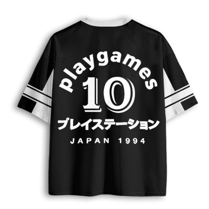 Baddiecat Play Games Japan 1994 Mesh Jersey