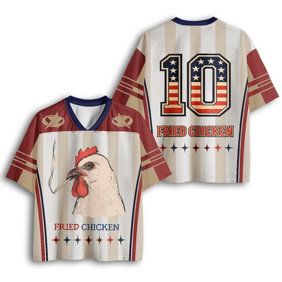 Baddiecat Fried Chicken Mesh Jersey