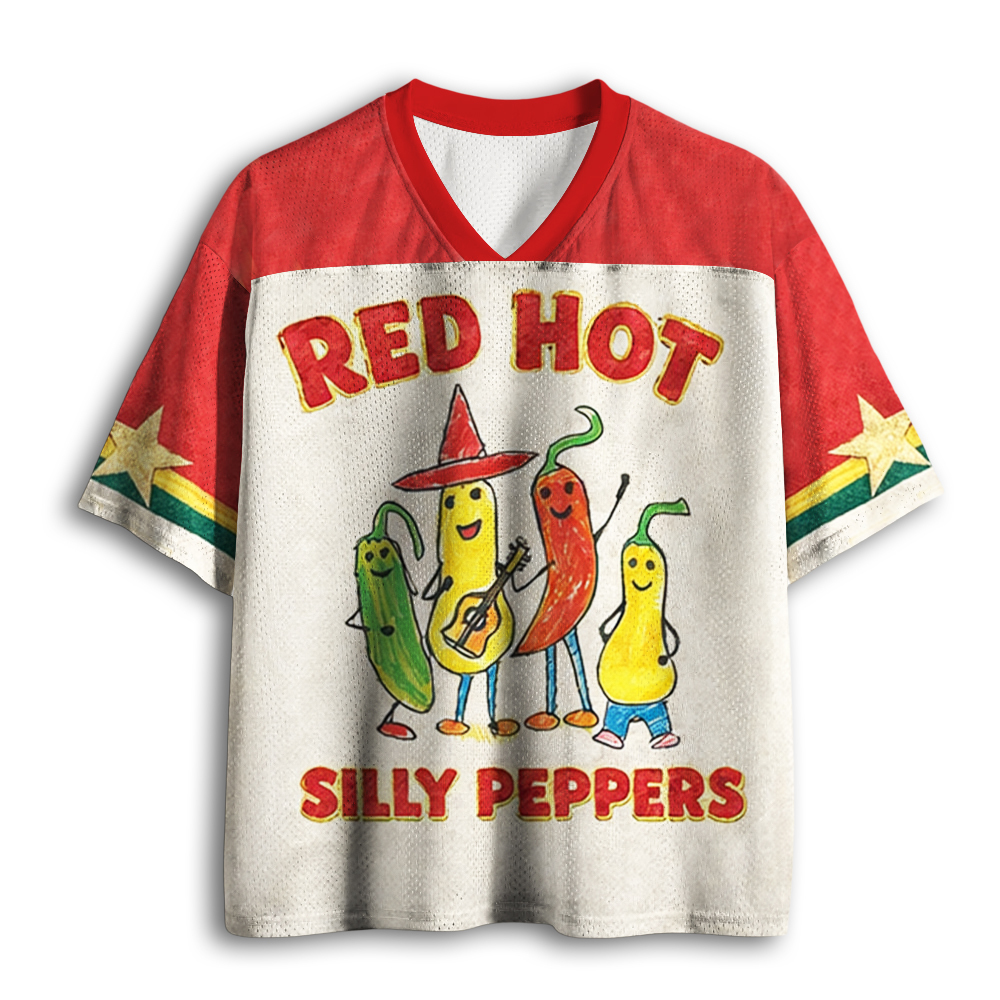 Baddiecat Silly Peppers Mesh Jersey