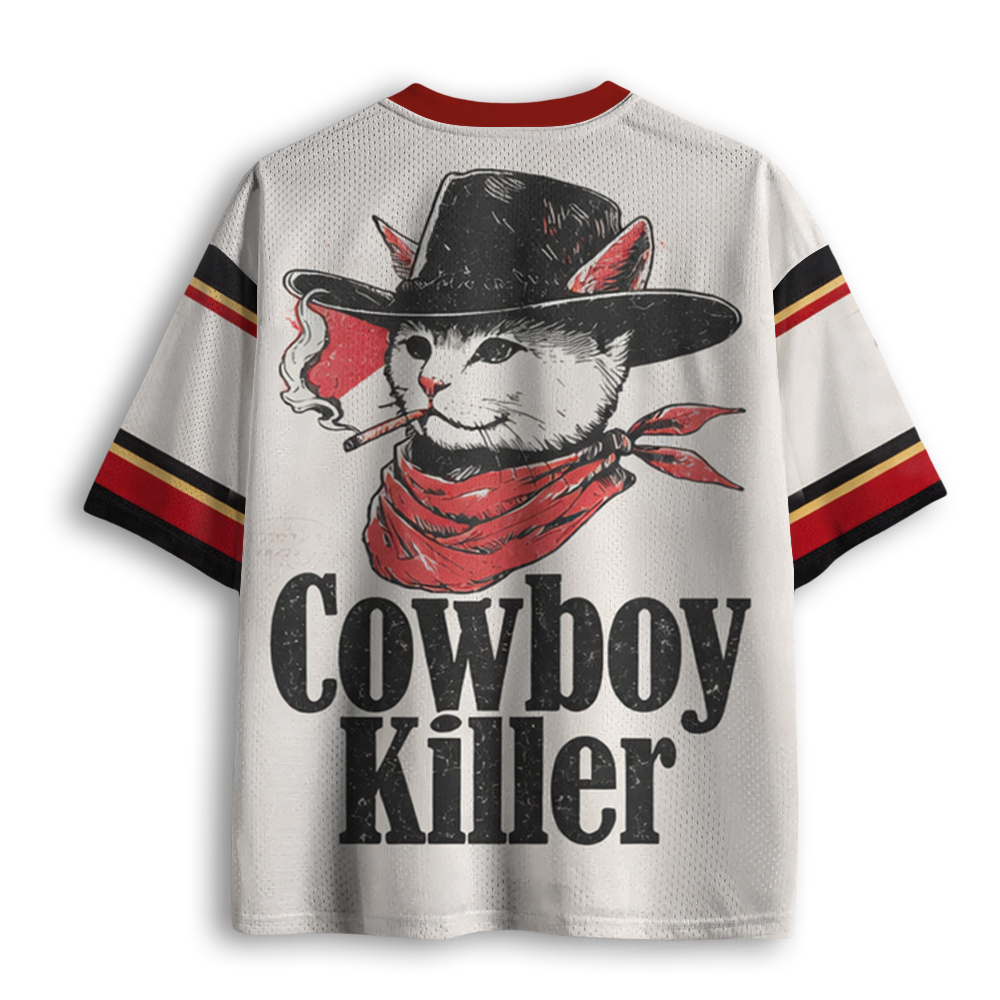 Baddiecat Cowboy Killer Mesh Jersey