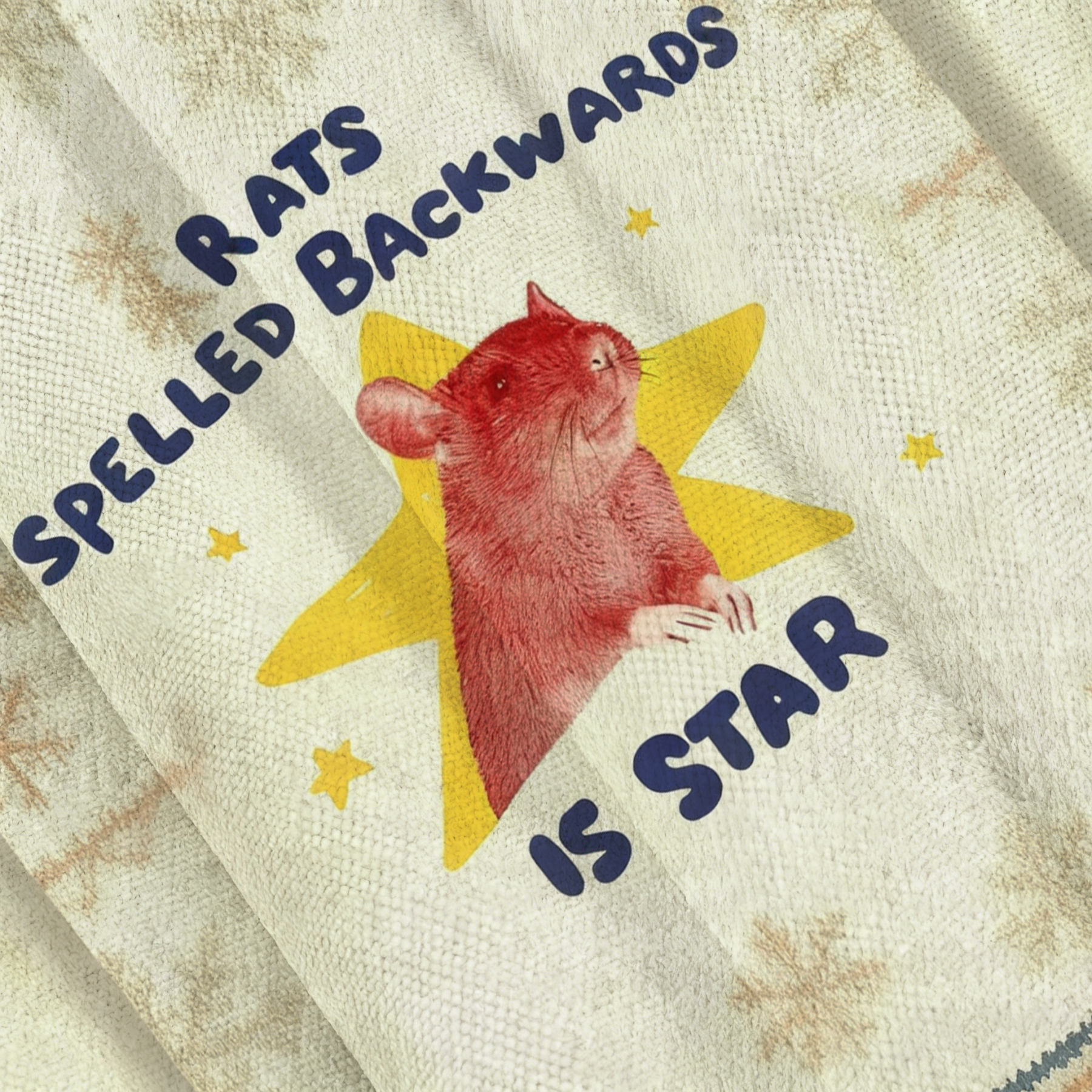 Rats Spelled Backwards Is Star Christmas Ugly Sweatshirt