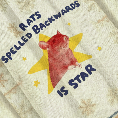 Rats Spelled Backwards Is Star Christmas Ugly Sweatshirt