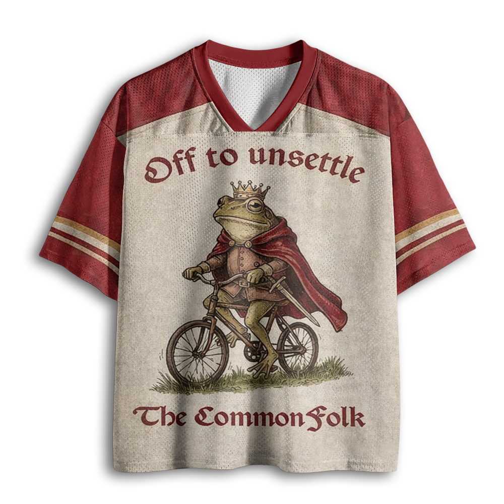 Baddiecat Off To Unsettle The Common Folk Mesh Jersey