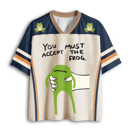 Baddiecat You Accept Must The Frog Mesh Jersey