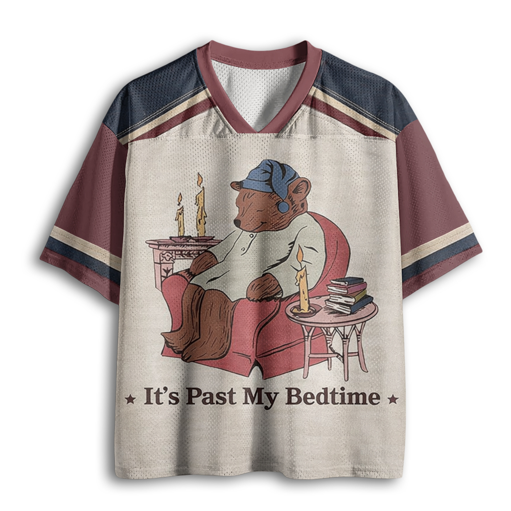 Baddiecat It's Past My Bedtime Mesh Jersey
