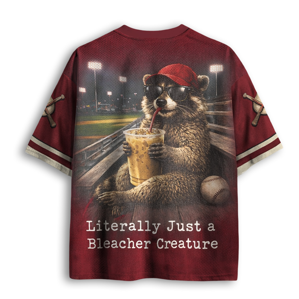 Baddiecat Literally Just a Bleacher Creature Mesh Jersey