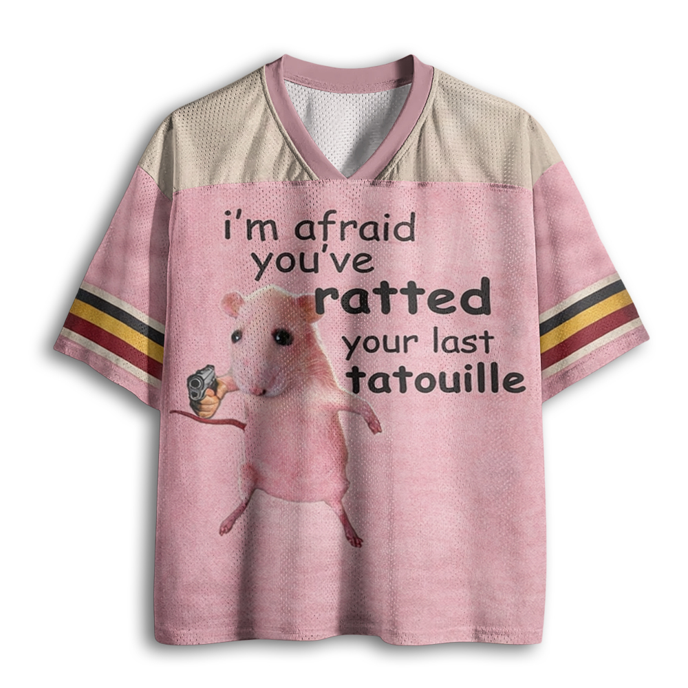 Baddiecat You've Ratted Your Last Tatouille Mesh Jersey