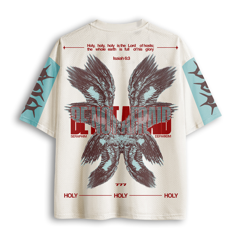 Baddiecat Be Not Afraid Holy Faith Mesh Jersey