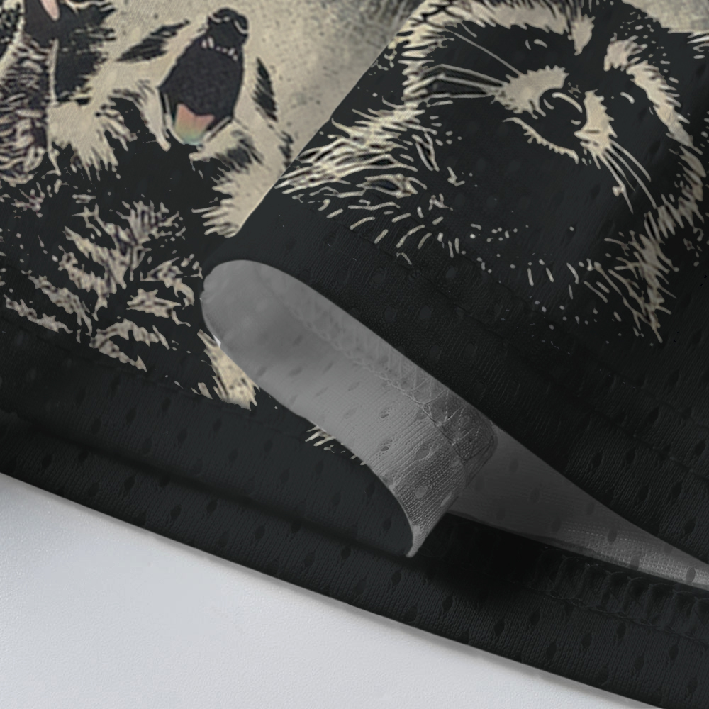 Baddiecat Raccoon UFO Mesh Jersey