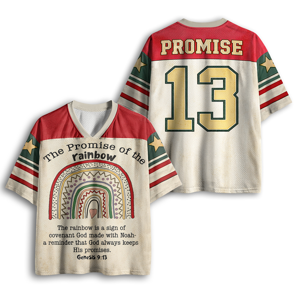 Baddiecat The Promise of the Rainbow Mesh Jersey