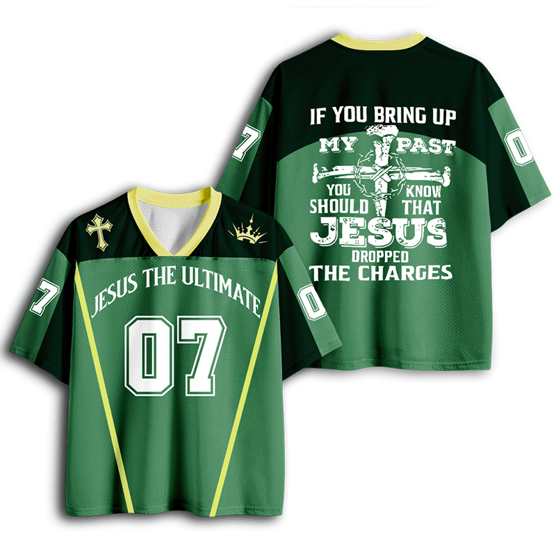 Baddiecat Jesus The Ultimate Religion Mesh Jersey