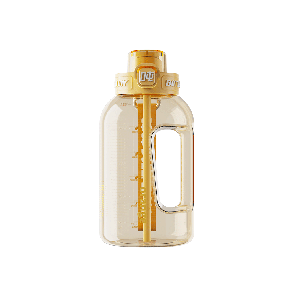Bouteille d'eau HydroPop 1L - Bouteille de sport PPSU sans BPA avec paille | Joie en bouteille