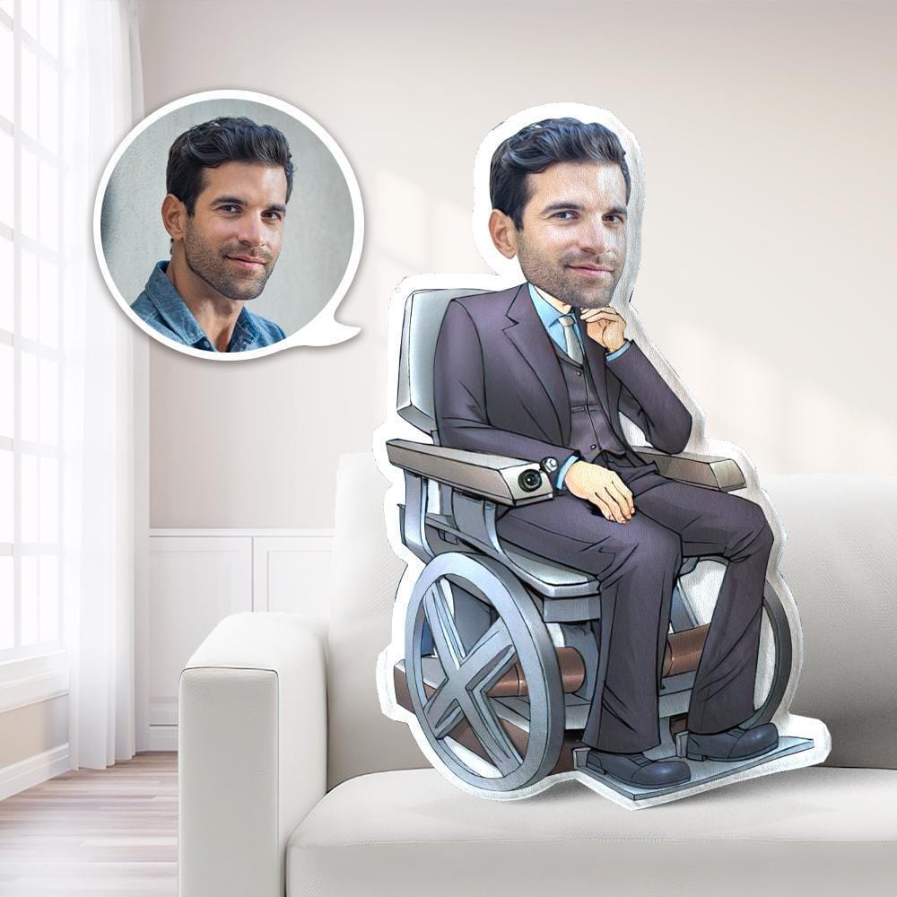 Oreiller personnalisé pour le visage du Professeur X Oreiller personnalisé pour le visage du Professeur X Oreiller pour le costume de la poupée Gag