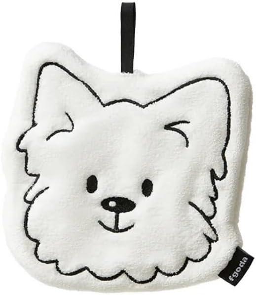 Serviette à Main Personnalisée En Forme De Chiot, Type Suspendu, Absorbant, Séchage Rapide, Mouchoir De Cuisine, Cadeau Pour Amoureux Des Animaux De Compagnie