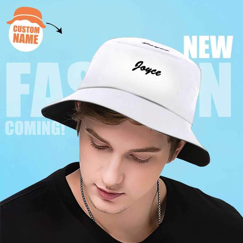 Bob Personnalisable Avec Logo, Photo Ou Texte - Chapeau De Pêche, Soleil, Idéal Cadeau Pour Homme Et Femme