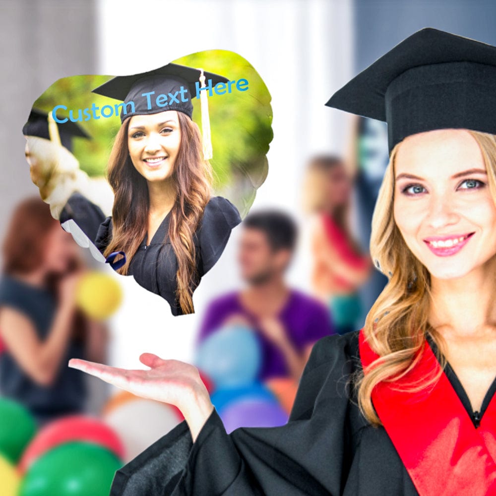 Ballons Coeur Personnalisés Ballons Personnalisés Ballons De Remise Des Diplômes