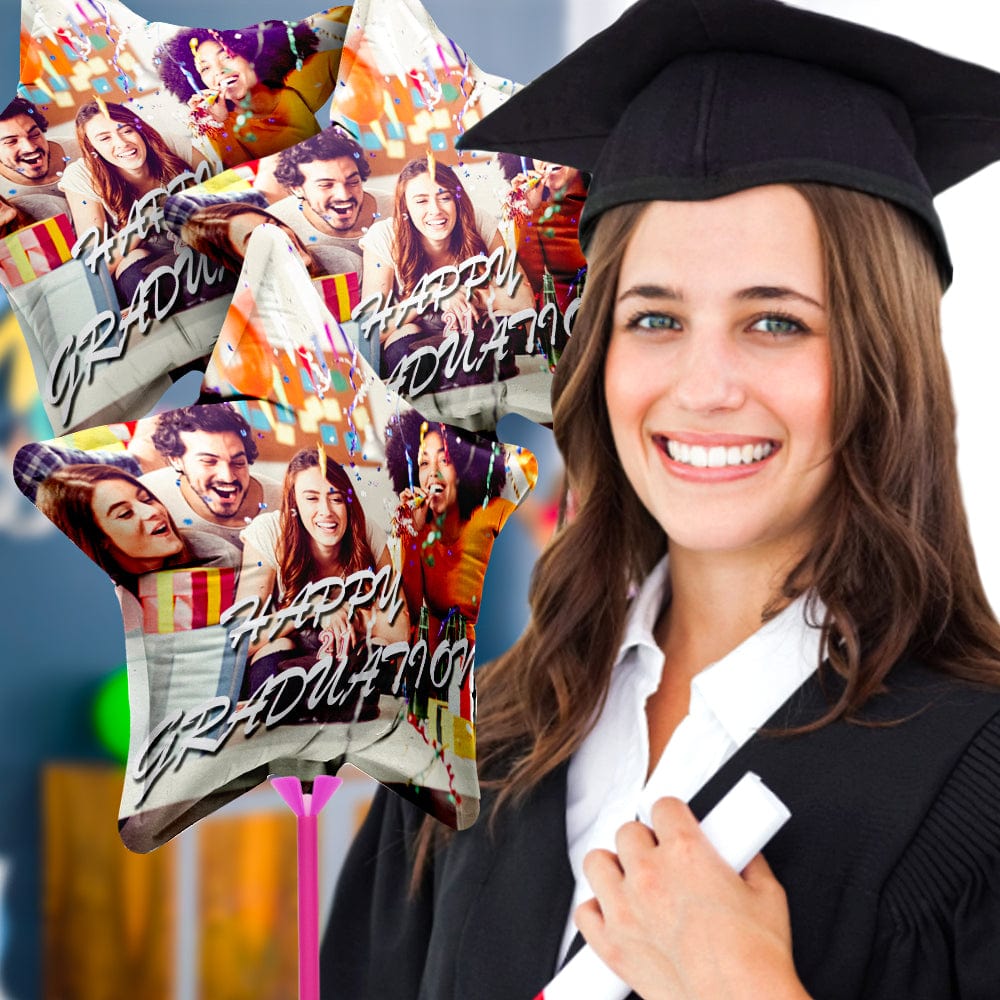 Ballons Étoiles Personnalisés Ballons De Remise De Diplôme Personnalisés Pour Les Étudiants