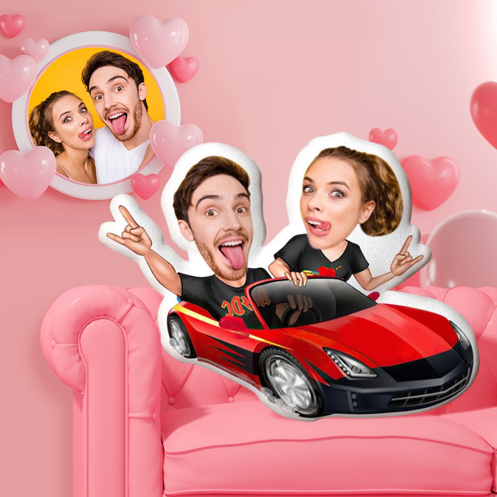 Cadeaux de la Saint-Valentin Oreiller Personnalisé Coussin Visage Cadeaux de la Saint-Valentin