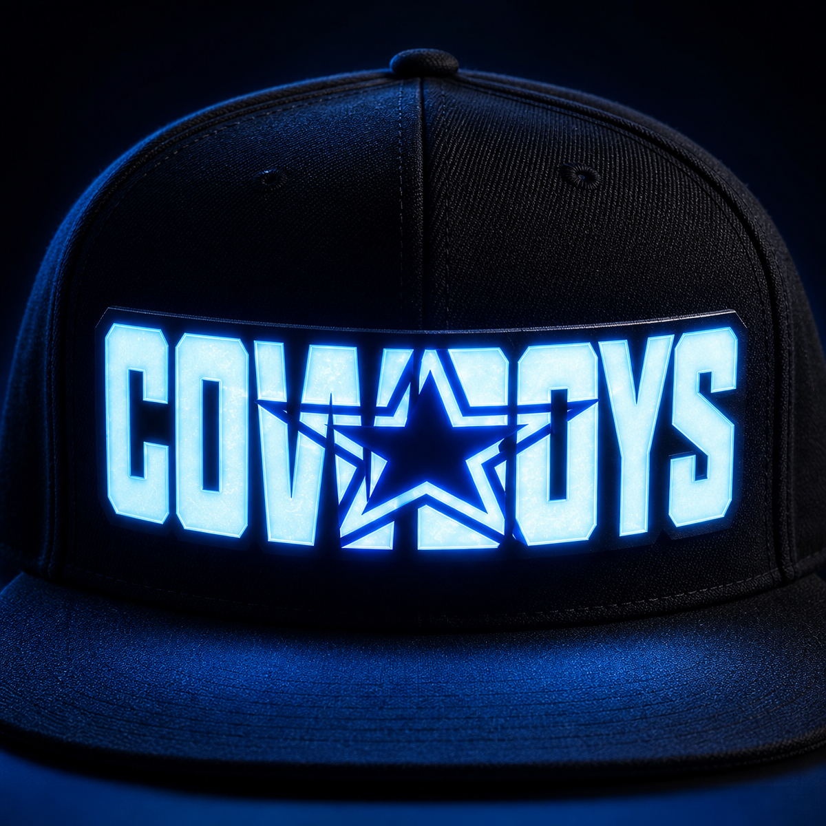Casquette Snapback Lumineuse LED Pour Fans De Football